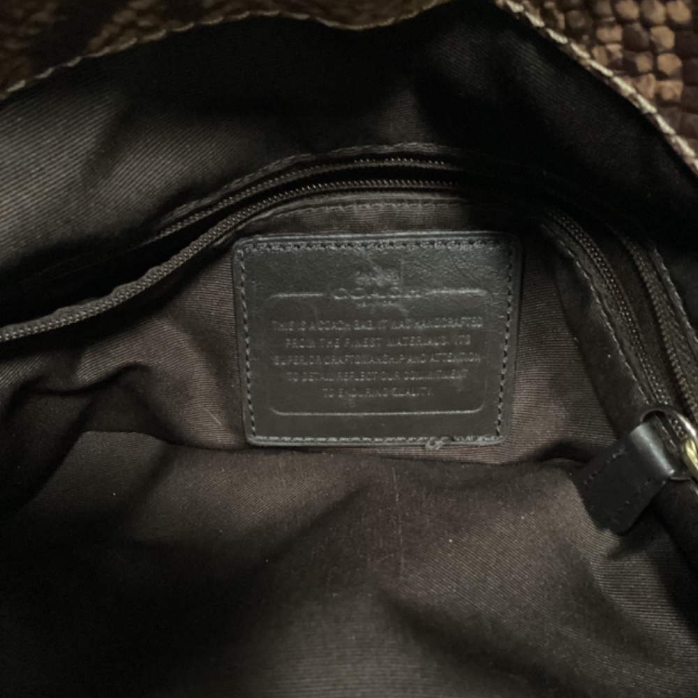 Coach Python Shoulder Bag - image 5